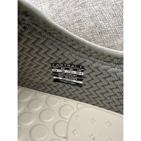 Astral Loyak AC Shoes Mens 13 Teal Gray Lightweight Breathable Casual Sneakers - Picture 6 of 10